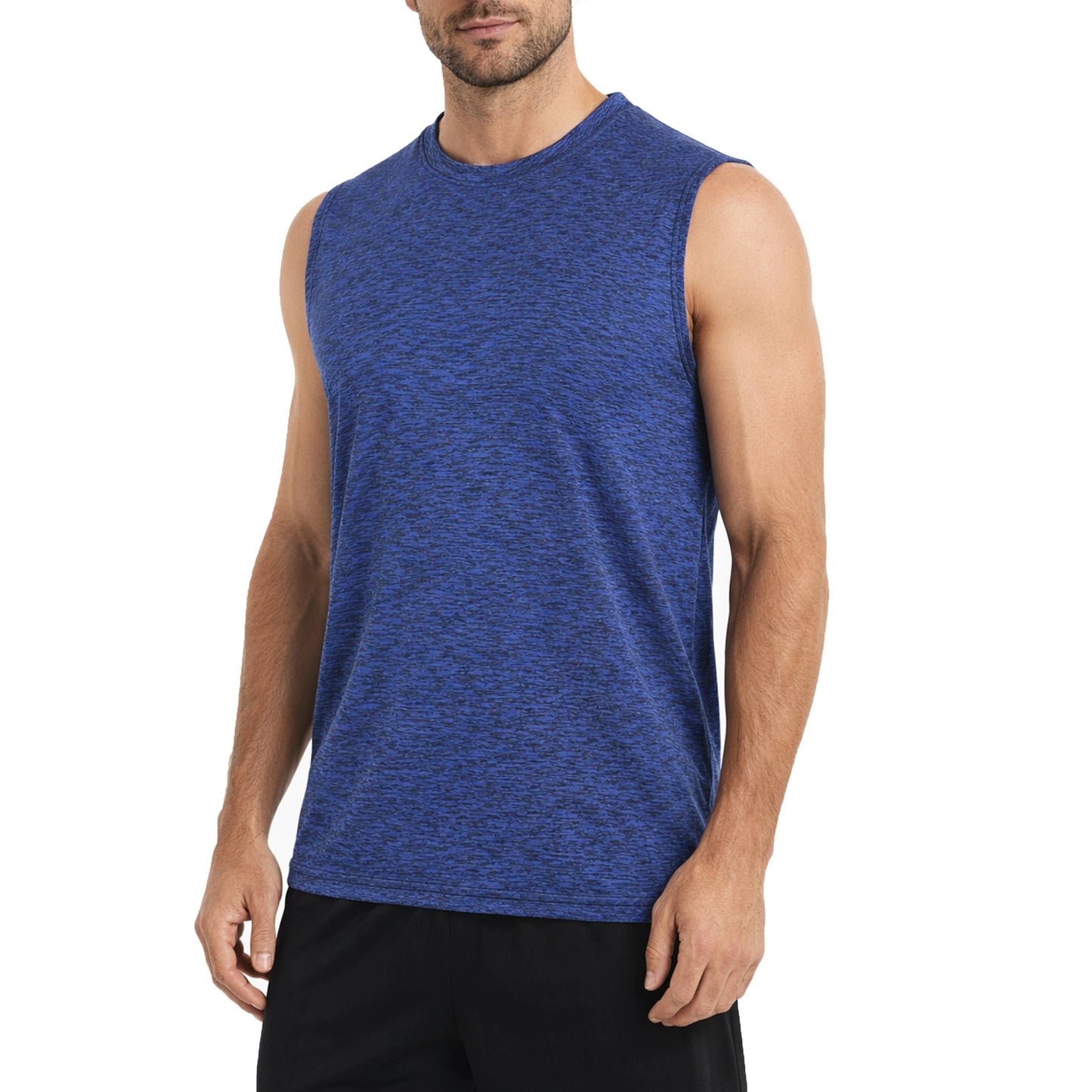 Men’s Moisture‑Wicking Wrinkle‑Free Performance Muscle Tee (S–3XL) 3 colors available