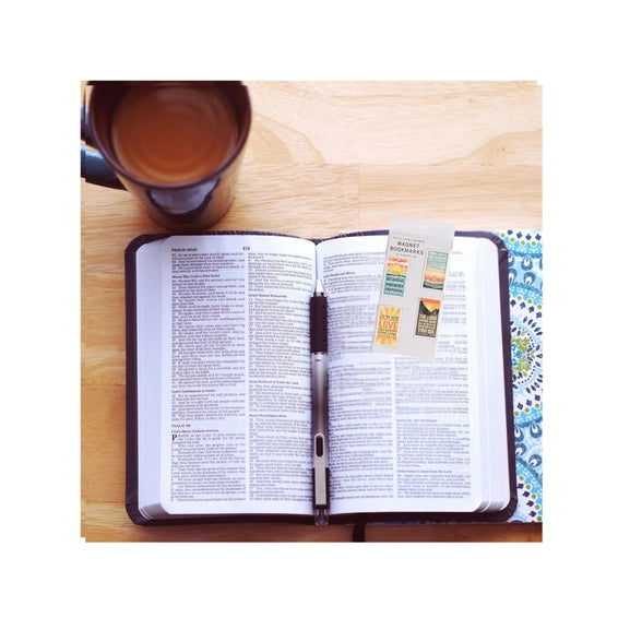 Magnet‑Bookmark Set – Scriptures Scenic (4‑Piece Set)