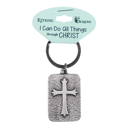 Keyring Cross - I Can Do All Things