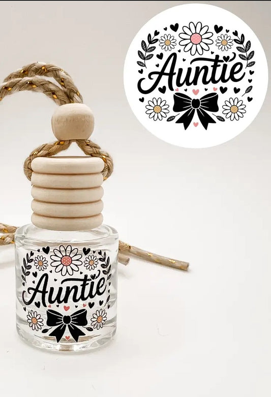Floral Auntie Hanging Car Diffuser