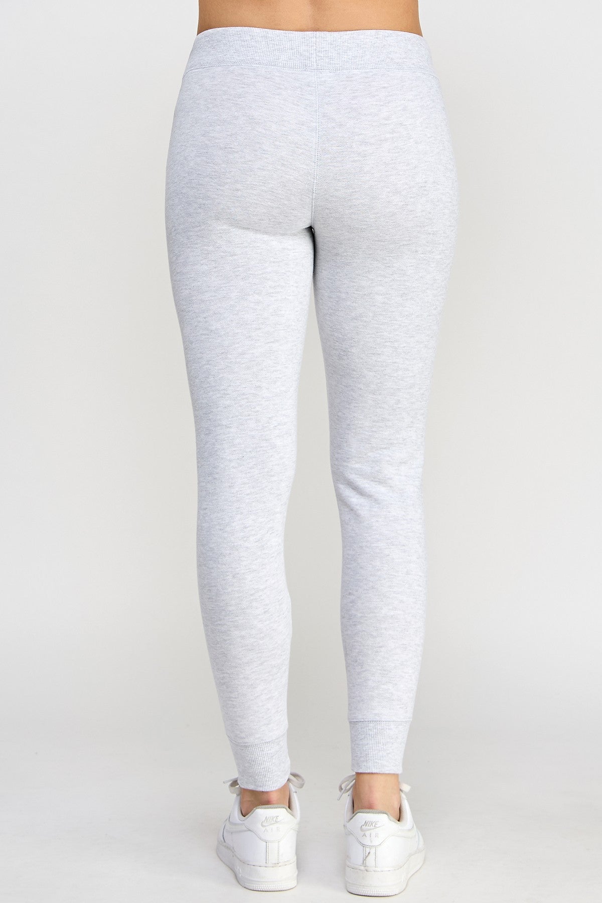 Basic Fleece Super Skinny Jogger - Ice Grey
