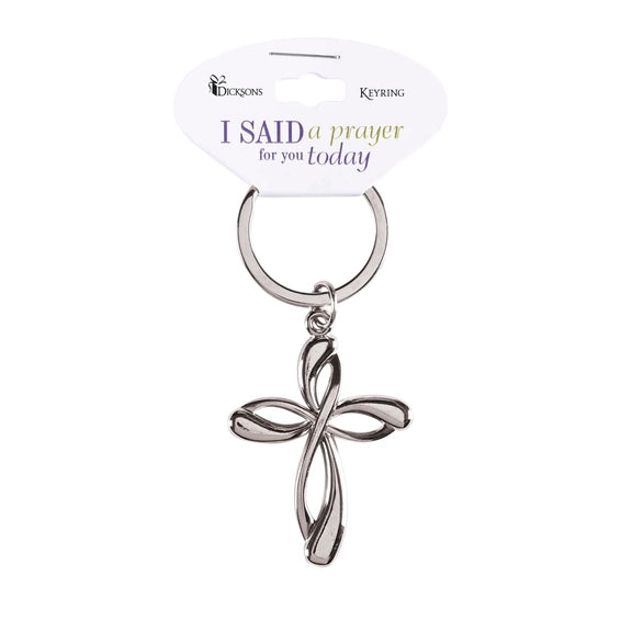 Keyring Cross – I Said a Prayer for You Today