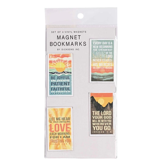 Magnet‑Bookmark Set – Scriptures Scenic (4‑Piece Set)