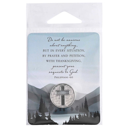 Pocket Coin – Do Not Be Anxious (Philippians 4:6)