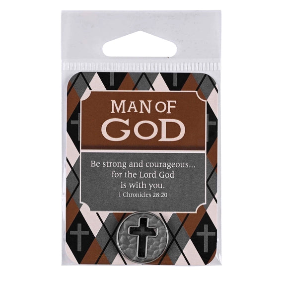Pocket Coin – Man of God Be Strong