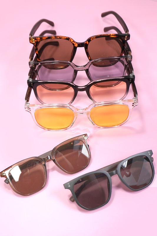 Retro Frame Sunglasses