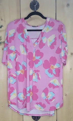 🌺 Summer Vibes Floral Top (M-3X)