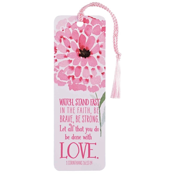 Tassel Bookmark – Stand Fast in the Faith
