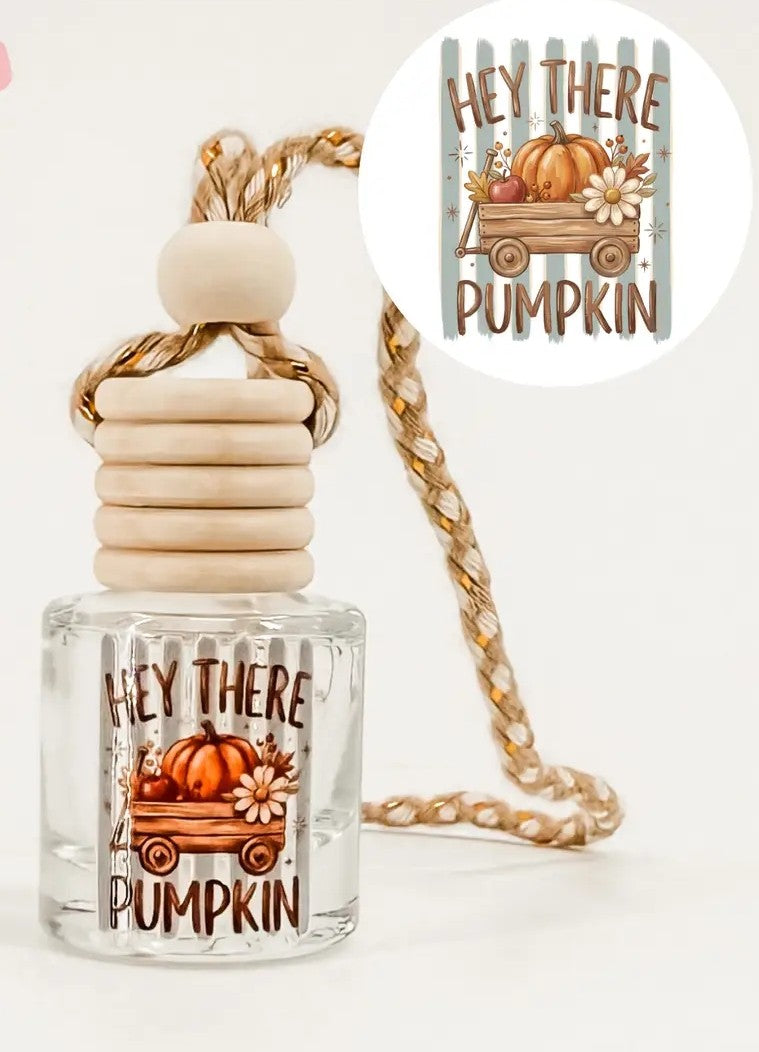 Hey There Pumpkin Hanging Car Diffuser